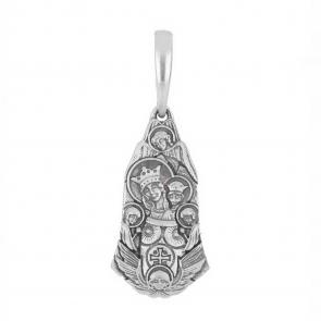 Подвеска из черненого серебра Иордань БМ-П-389 Прибавление ума фото